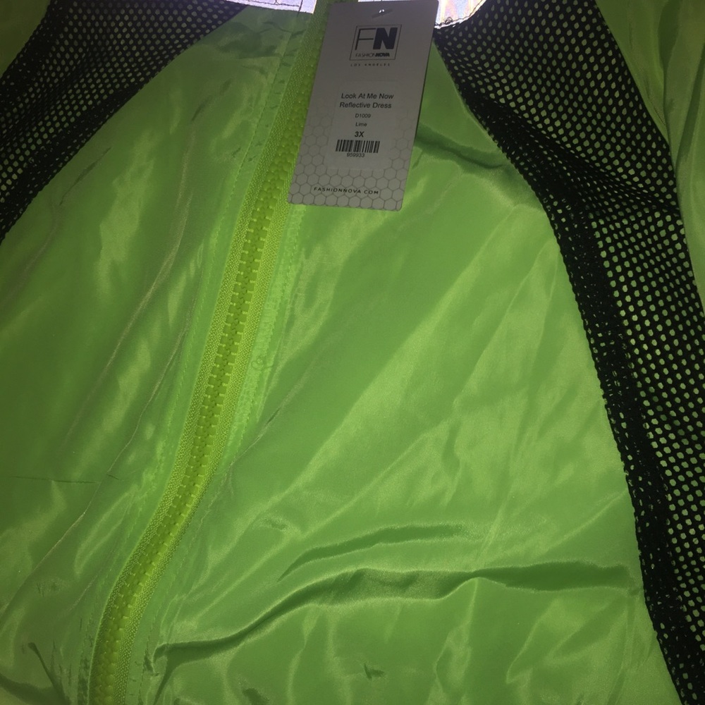 Fashion Nova Curve Reflective Dress  NEVER WORN